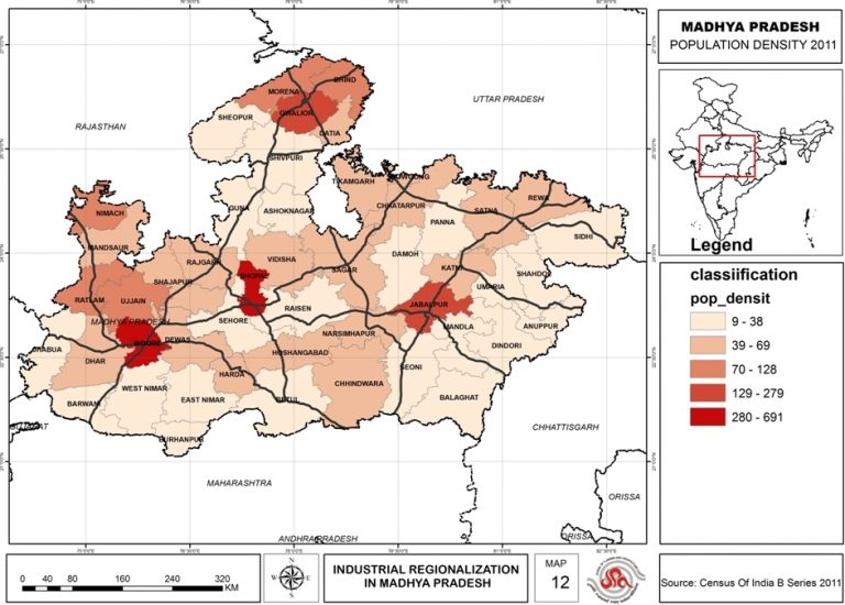 Population of Madhya Pradesh - MPPCS Exam Preparation